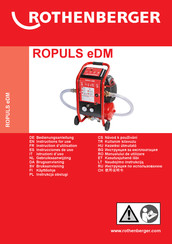 Rothenberger ROPULS eDM F Instrucciones De Uso