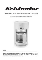 Kelvinator CMT630 Manual De Uso Y Mantenimiento