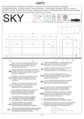 LC SKY 08P2 Instrucciones De Montaje