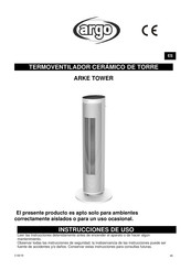 Argo ARKE TOWER Instrucciones De Uso