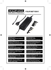 König Electronic P.SUP.NBT150K1 Manual De Uso