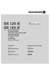 Beyerdynamic iDX 120 iE Instrucciones De Uso