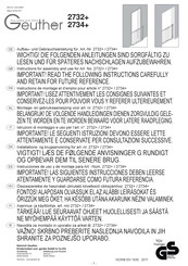 Geuther 2734+ Instrucciones De Uso