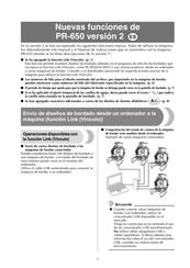 Brother PR-650 Manual De Instrucciones