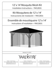 Yardistry YM12831 Instrucciones De Instalación