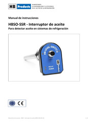 HB Products HBSO-SSR Manual De Instrucciones