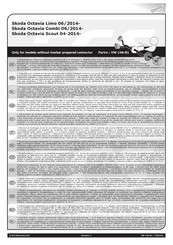ECS Electronics VW-146-B1 Instrucciones De Montaje