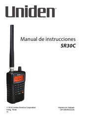 Uniden SR30C Manual De Instrucciones