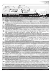 Ecs Electronics RN-131-BH Instrucciones De Montaje