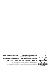 Husqvarna LC 48 Manual De Instrucciones