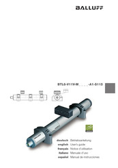 Balluff BTL6-V11V-M-A1-S115 Serie Manual De Instrucciones