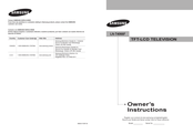 Samsung LN-T4066F Manual De Instrucciones