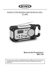 Jensen MR-750 Manual De Instrucciones