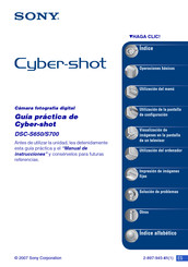 Sony Cyber-shot S700 Manual De Instrucciones