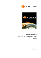 Navigon 43 max Serie Manual De Usuario