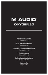 M-Audio OXYGEN25 Guia De Inicio Rapido