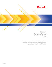 Kodak ScanMate i920 Guía De Configuración De Digitalización