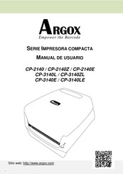 Argox CP-3140LE Manual De Usuario