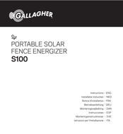 Gallagher S100 Instrucciones
