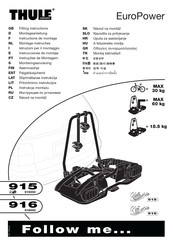 Thule 915000 Instrucciones De Montaje