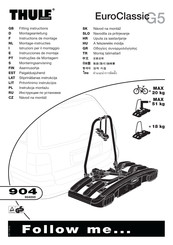 Thule EuroClassic G5 Instrucciones De Montaje