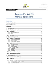 CompeGPS TwoNav Pocket 2.3 Manual Del Usuario
