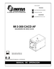 Infra MI 2-300 CACD AF Manual De Operación