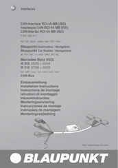 Blaupunkt 7 607 589 511 Instrucciones De Montaje