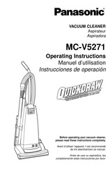 Panasonic MC-V5271 Instrucciones De Operación