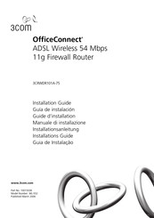 3Com OfficeConnect 3CRWDR101A-75 Guia De Instalacion