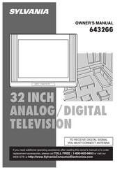 Sylvania 6432GG Manual Del Propietário