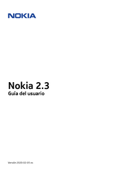 Nokia 2.3 Guia Del Usuario