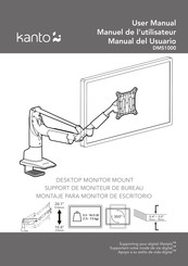 Kanto DMS1000 Manual Del Usuario