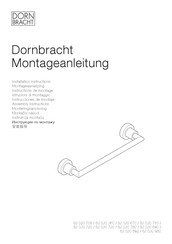 Dornbracht 83 030 892 Instrucciones De Montaje