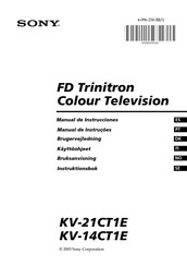 Sony KV-14CT1E Manual De Instrucciones