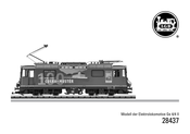 LGB Ge 4/4 II Manual De Instrucciones