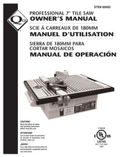 QEP 60083 Manual De Operación