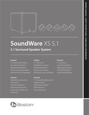 Boston SoundWare XS 5.1 Manual Del Propietário