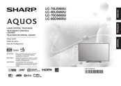 Sharp AQUOS LC-60C6600U Guía De Configuración