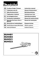 Makita BUH521 Manual De Instrucciones