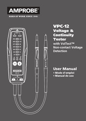 Amprobe VPC-12 Manual De Uso