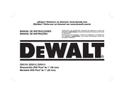 DeWalt D25213 Manual De Instrucciones