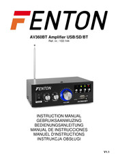 Fenton AV360BT Manual De Instrucciones