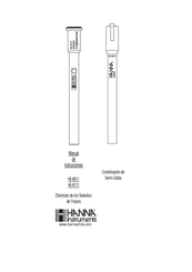 Hanna Instruments HI 4011 Manual De Instrucciones