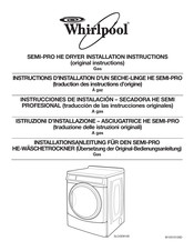 Whirlpool 3LCGD9100 Instrucciones De Instalación