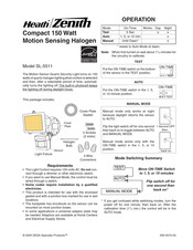 Heath Zenith SL-5511 Manual De Instrucciones