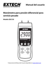 Extech Instruments SDL710 Manual Del Usuario