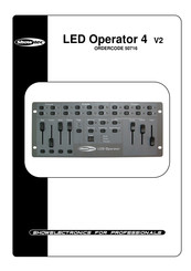 SHOWTEC LED Operator 4 V2 Manual De Instrucciones