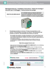 Pepperl+Fuchs VBG-PN-K30-DMD-S32-EV Instrucciones De Montaje