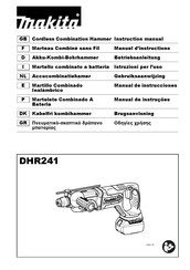 Makita DHR241 Manual De Instrucciones